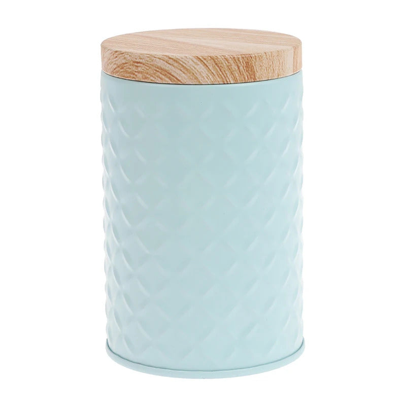 Boîte De Rangement Blond Amsterdam Pour Dosettes Senseo - Inscription "All You Need Is Love And Coffee" - 2