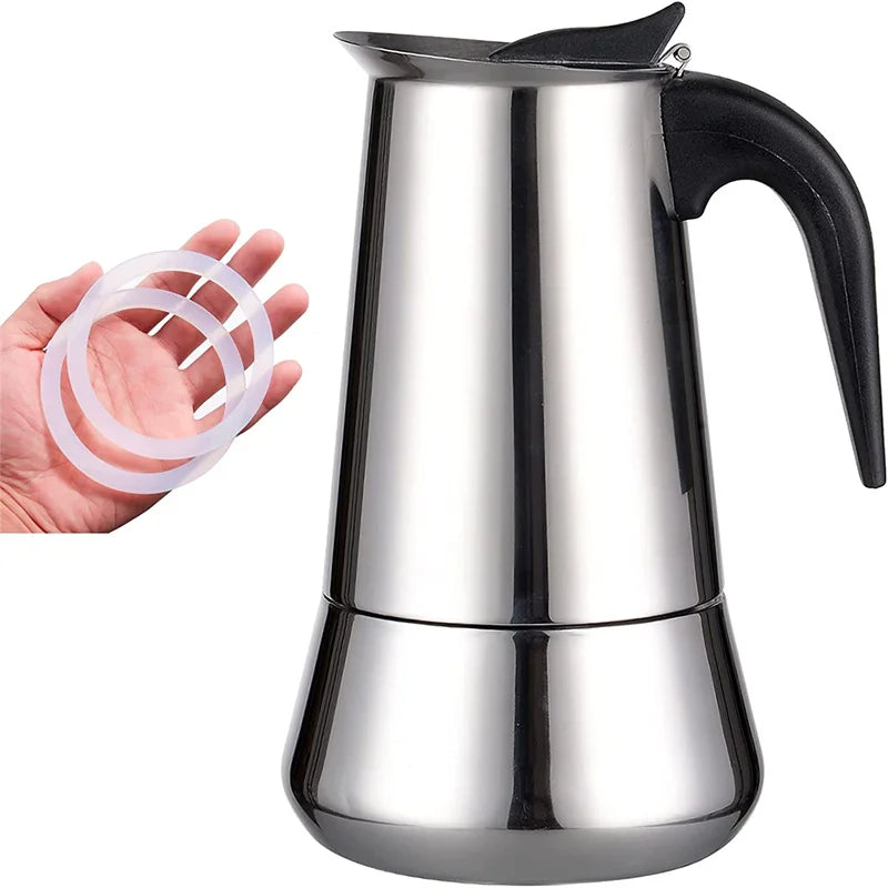 Cafetière italienne métal inox Art Déco Design vintage XXe PN France N3192 | eBay Cafetière italienne métal inox Art Déco Design vintage XXe PN France N3192 | eBay