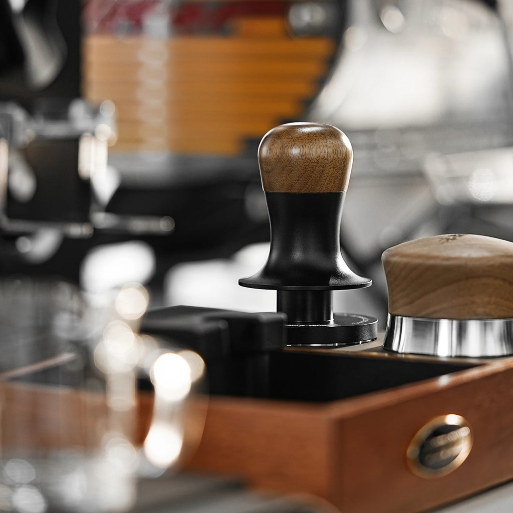 Duokon Tamper à café de 58 mm Tampon à café en acier inoxydable 58mm