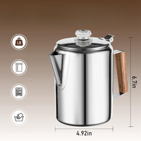 Cafetière Percolateur à l’Ancienne Tous Feux