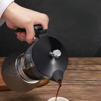 Cafetière En Acier Inoxydable 304 Avec Bec Verseur 900 Ml - Idéale Pour Sauce Chocolat, Beurre Et Lait