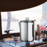 Cafetière Percolateur à l’Ancienne Tous Feux | Cafetière Cafetière Percolateur à l’Ancienne Tous Feux | Cafetière