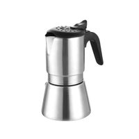 Cafetière Italienne Induction Résistante et Durable sur fond blanc