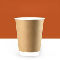 Gobelet à Café Kraft Double Paroi – Lot de 50