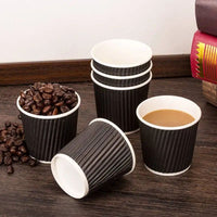 Gobelet à Café en Papier Double Paroi – Lot de 100