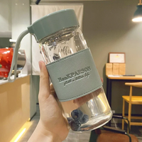 Bouteille Infuseur en Verre Transparent Écologique