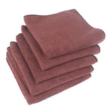 Lot 5 Serviettes Super Absorbantes pour Barista, sur fond blanc.