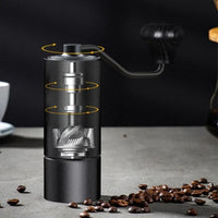 Moulin à Café Manuel Portable - 40 Réglages, Meule Céramique, Capacité 30g, Pour Expresso, Café Filtre