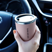 Mug Thermos Design Rose avec Capuchon