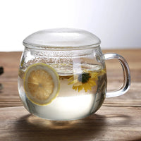 Tasse à Thé avec Infuseur et Couvercle