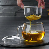 Tasse à Thé avec Infuseur et Couvercle